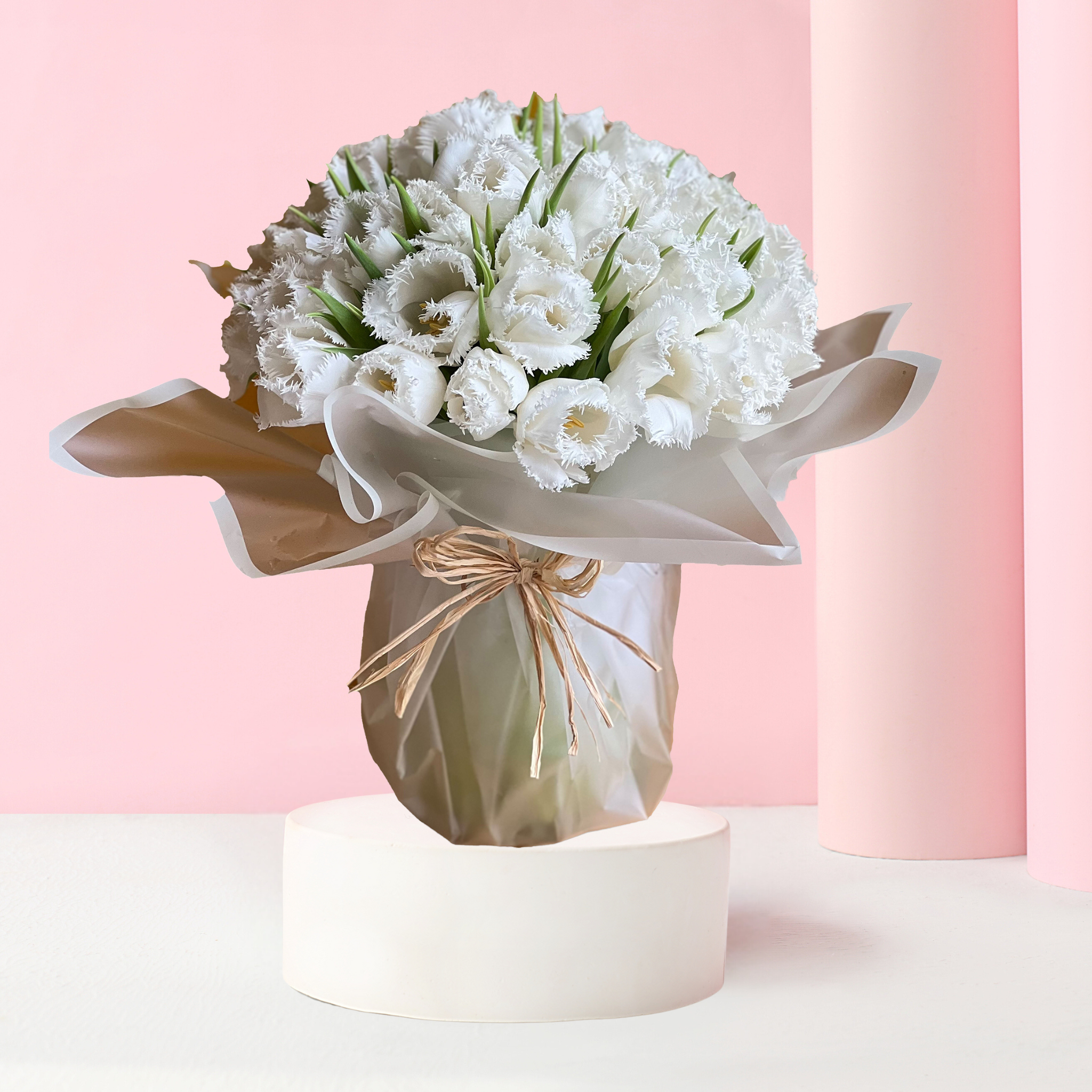 Fragrant White Tulips