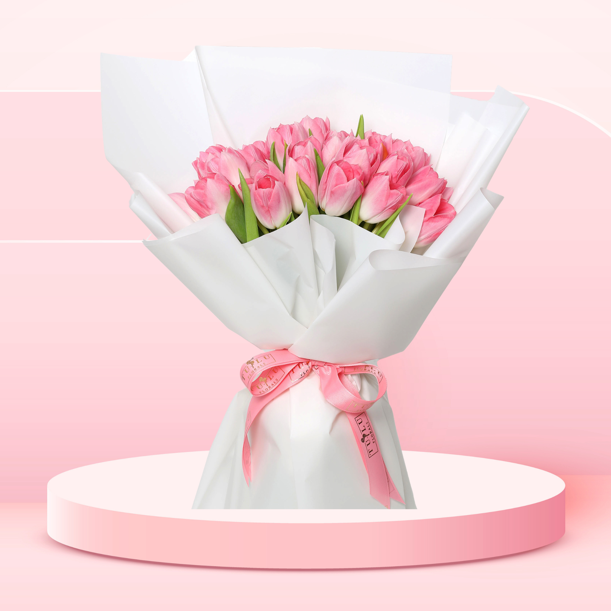 Pink Petal Embrace