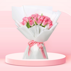 Pink Petal Embrace